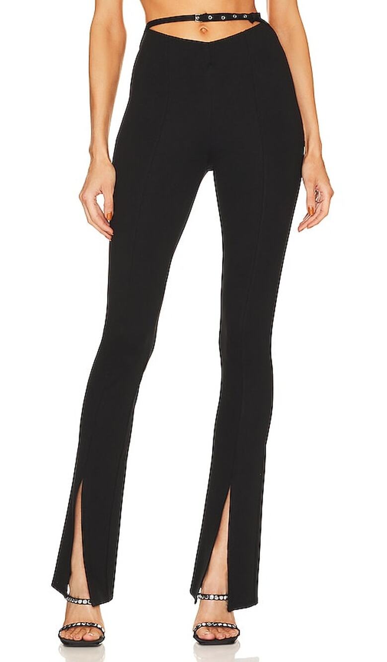 Camila Coelho Sleek Black Starlet Pants Size XXS